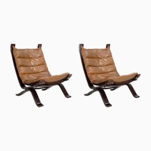 Focus Sling Sessel von Bramin Møbler, 1970er, 2er Set