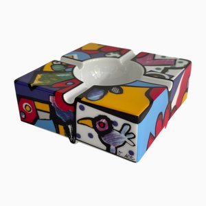 Limited Edition 2000 Aschenbecher von Otmar Alt für Rosenthal / Philip Morris, 1991