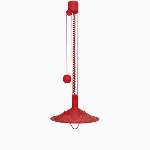 Postmodern German Counterweight Pendant Lamp, 1980s