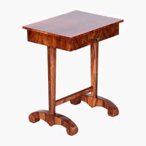 Table d'Appoint Biedermeier en Noyer, Autriche, 1820s