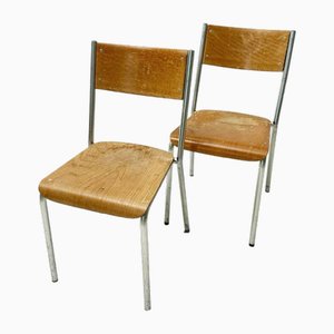 Sedia impilabile vintage di Bigla, anni '60