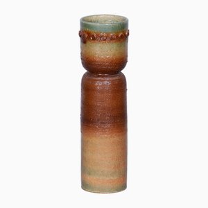 Mid-Century Vase in Glazed Ceramic, Czech, 1950s