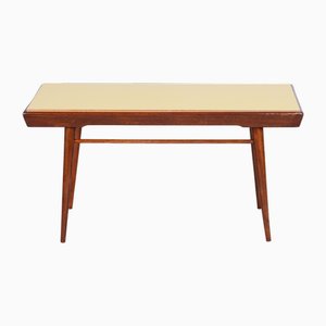 Mid-Century Coffee Table in Beech with Swivel Top, Umakart, Czech, 1950s