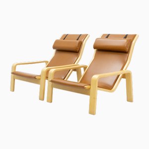 Set of Pulkka Lounge Chairs by Ilmari Laippainen for Asko, 1960s