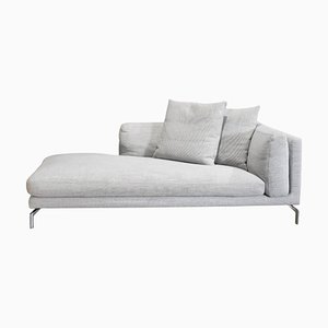 Chaise longue Como gris de Giorgio Soressi para DWR, años 2000