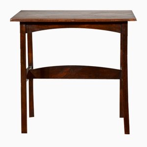Low Coffee Table in Wood Italia, 1940s