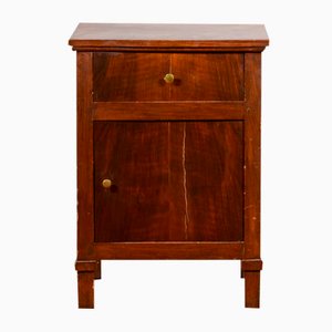 Bedside Table in Walnut Wood, 1800s