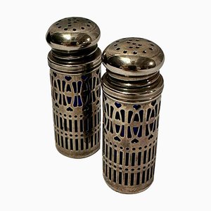 Viktorianisches Salz- und Pfefferstreuer Set, 19. Jh., England, 1850er, 2er Set