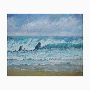 Penny Rumble, Too Rough to Swim, Too Good to Miss, 2000s, Painting