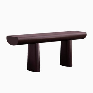 Console Table in Dark Aubergine by Aldo Bakker for Karakter