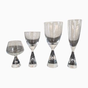 Bicchieri Crystal Princess Set from Cristallo Holmegaard, Set of 28