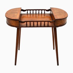 Table d'Appoint Antique en Noyer, 1920