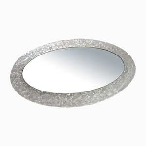 Vintage Space Age Mirror in Acrylic Glass, 1970s