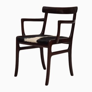 Silla danesa vintage de Ole Wanscher, años 60