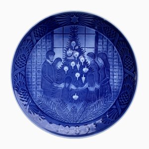 Christmas Plate Merry Christmas from Royal Copenhagen, Denmark, 1983
