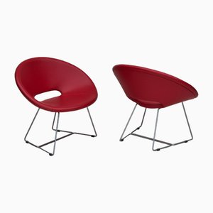 Sedia vintage di Hee Welling per Nielaus Møbler, Danimarca, anni '90, set di 2