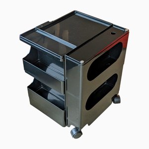 Recipiente de servicio Boby de Joe Colombo para Bieffeplast, años 70