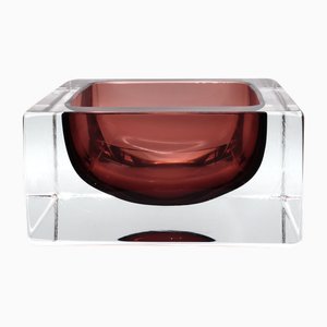 Murano Glass Bowl by Alessandro Mandruzzato, 1970s