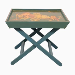 Turquoise Serving Table, 1950s