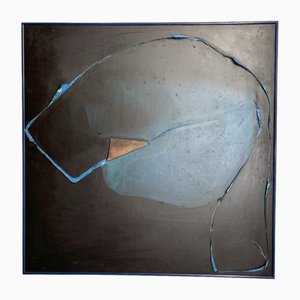 Odile Collon, Composition, 1998, Oil on MDF