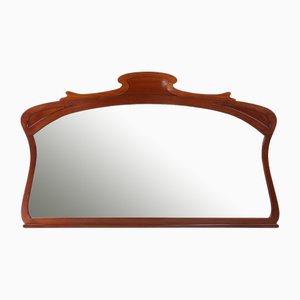 Large Art Nouveau Chimney Mirror, 1890s