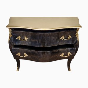 Comò in legno laccato, anni '90