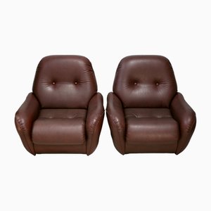 Set of Space Age Armchairs, 1970s