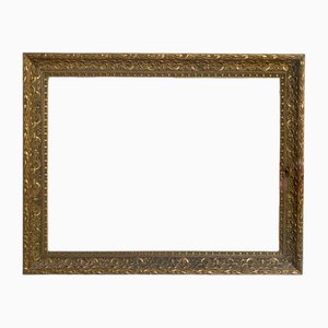 Bohemian Wooden Golden Frame