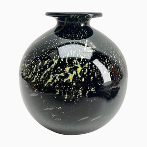 Malta Solifleur Vase with Wide Rimmed Mouth and Inclusions by Phoenician, 1970