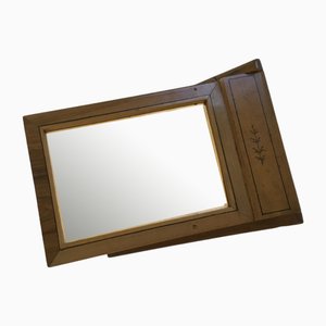 Miroir de Table Gravé et Peint, Début 19ème Siècle
