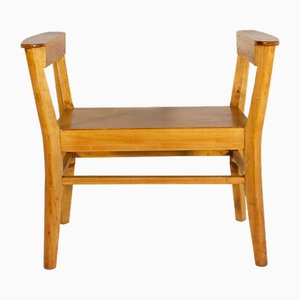 Scandinavian Tan Bench, 1960s
