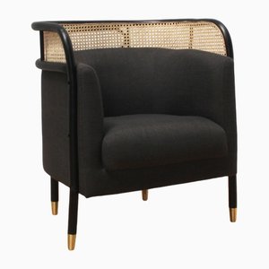 Vintage Armchair in Cane