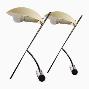 Girasole Table Lamps in Murano Glass from De Majo, 1990s, Set of 2