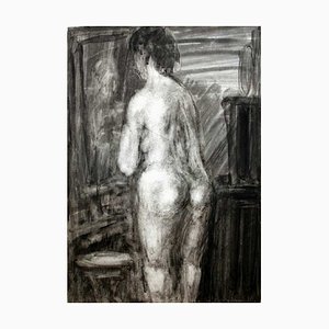 Przezdziecka, Sin título (Desnudo), Gouache y técnica mixta