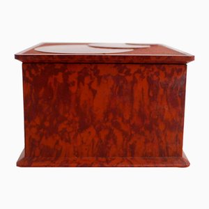 Caja dispensadora de cigarrillos Art Déco de baquelita, años 30