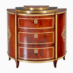 Early 19th Century Empire Demi Lune Chest of Drawers