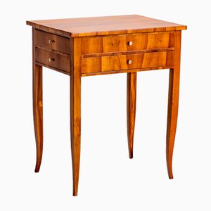 Tavolo da lavoro Biedermeier antico, 1820