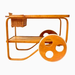 Vintage Tea Cart by Alvar Aalto for Horgenglarus, 1930