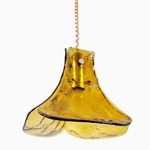 Mid-Century Murano Glass Floral Ceiling Light from Kalmar Franken, Austria, 1960s