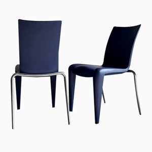 Sedie Louis 20 vintage di Philippe Starck per Vitra, Svizzera, anni '90, set di 5