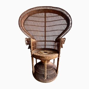 Chaise Emmanuelle Paon Osier