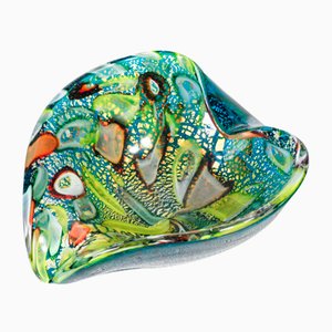 Taschenleerer aus mundgeblasenem Muranoglas