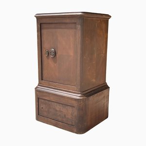 Coffre-fort Vintage en Bois