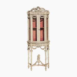 Vitrine im Louis XVI-Stil, 19. Jh.