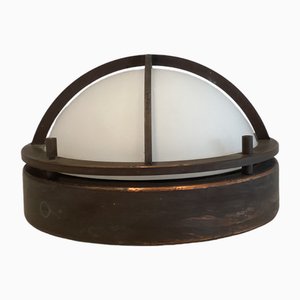 Small Copper Wall Lamp by Boom Bega, 1980