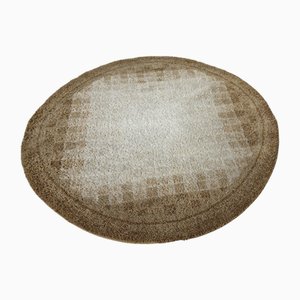 Vintage Round Rug Graphic Design from Desso, 1970s
