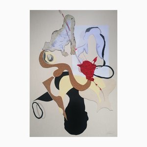 Stefano Mazzolini, Frusa, 2023, Collage on Paper