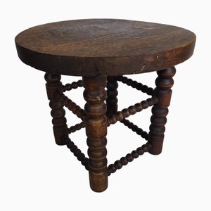 Brutalist Coffee Table by Charles Dudouyt, 1940s