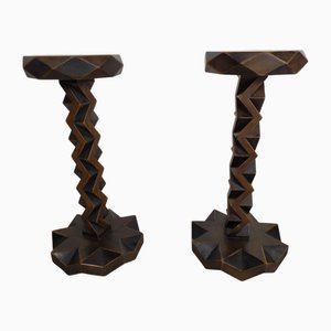 Brutalistische Geschirre, 1940er, 2er Set