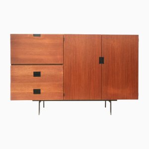 Vintage Japanese Series Sideboard / Wall Unit Model Cu09 by Cees Braakman for Pastoe, 1950s